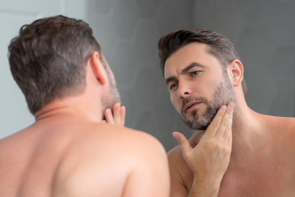 mens facial treatement